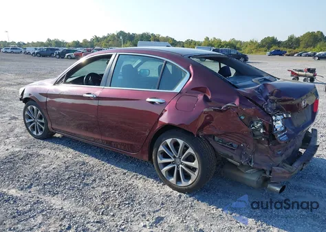 2013 Honda Accord Sport z USA, uszkodzony, nr VIN 1HGCR2F58DA168357